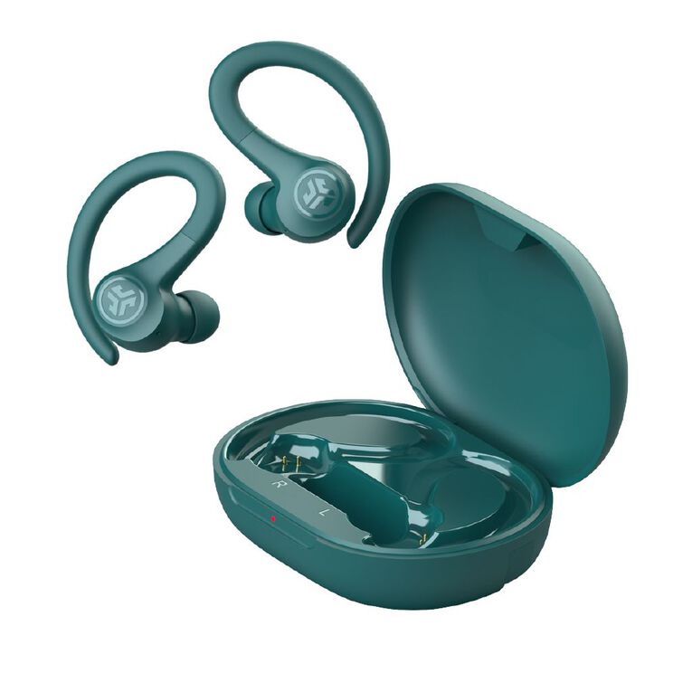 JLab Go Sport+ True Wireless Earbuds - Teal, , hi-res