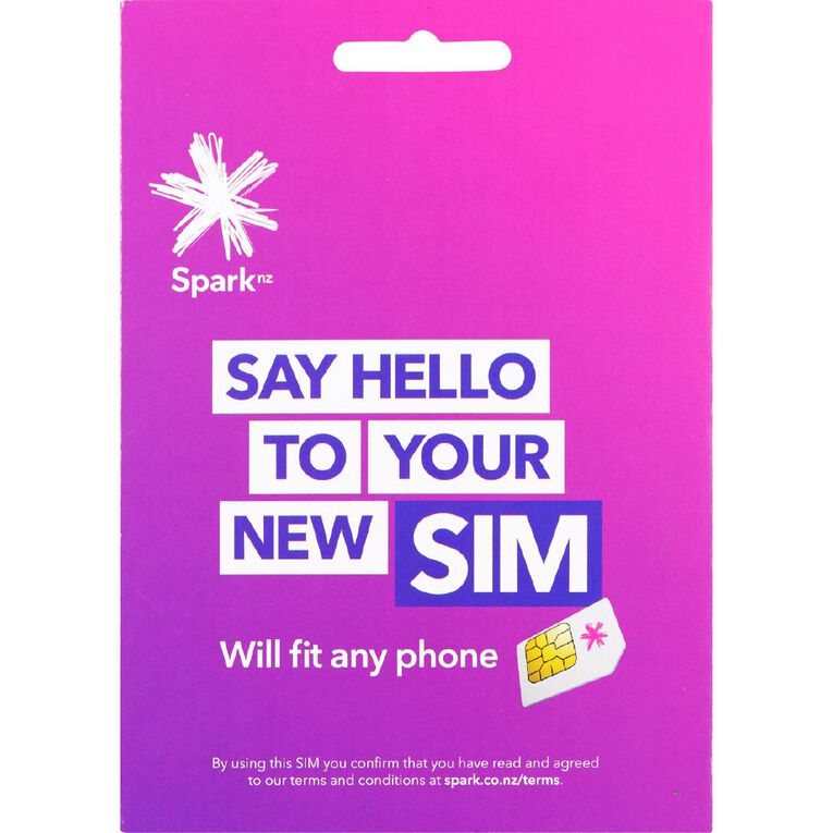 Spark 3-in-1 Half Prepaid SIM, , hi-res