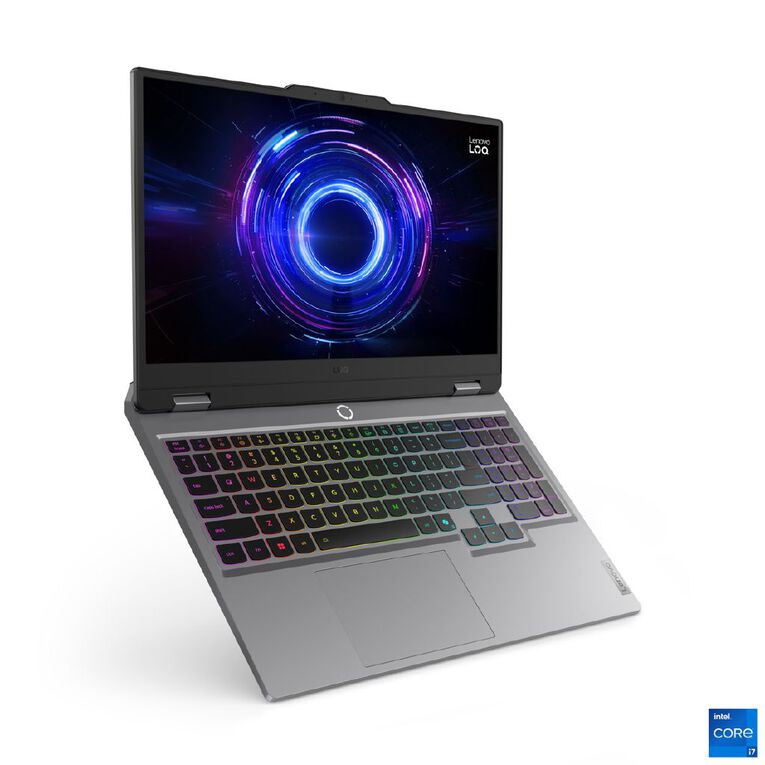 Lenovo LOQ 15.6" FHD Intel Core i7-13650HX 24GB RAM 1TB SSD NVIDIA RTX 5060 8GB 10th Gen Windows 11 Gaming Notebook, , hi-res