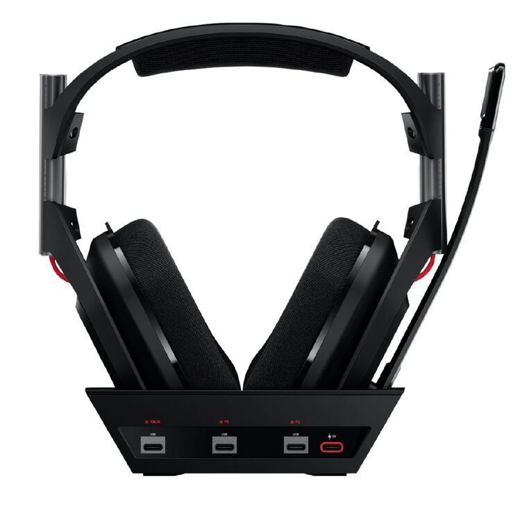 Logitech G ASTRO A50 Gen 5 LIGHTSPEED Wireless Gaming Headset + Base Station - Black, , hi-res