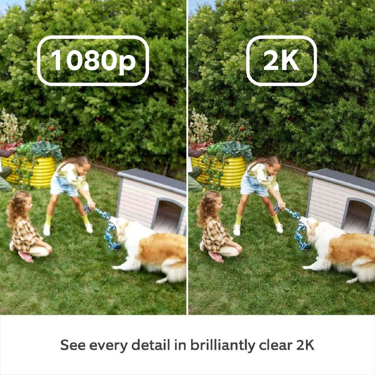 Ring Outdoor Camera Plus 2k Battery - Black, , hi-res