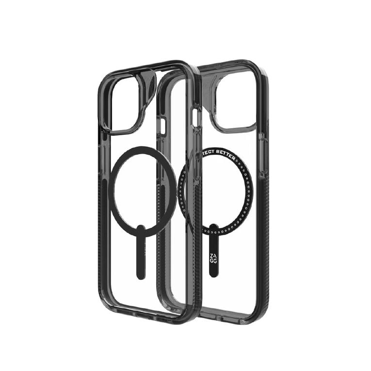 Zagg Santa Cruz Snap Case for iPhone 16e, 15, 14, 13 - Black, , hi-res