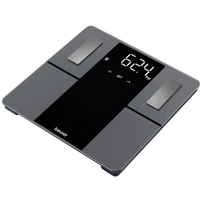 Beurer BF500 Bluetooth Glass Body Fat Scale: Super Black Edition, , hi-res