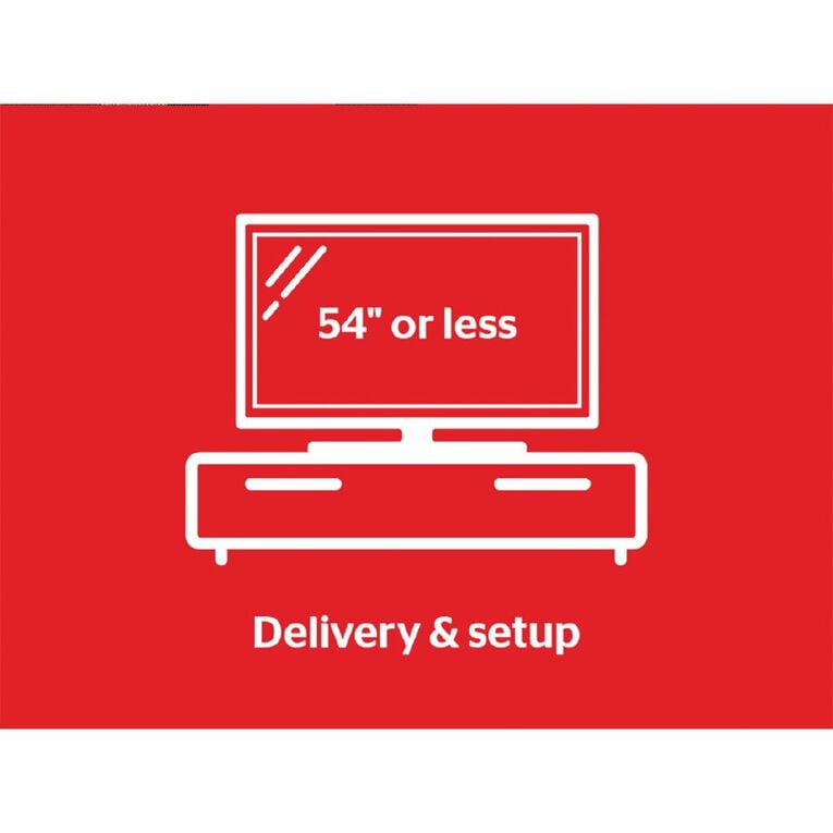 Tech Solutions TV Delivery & Set Up Service 54" or Less, , hi-res