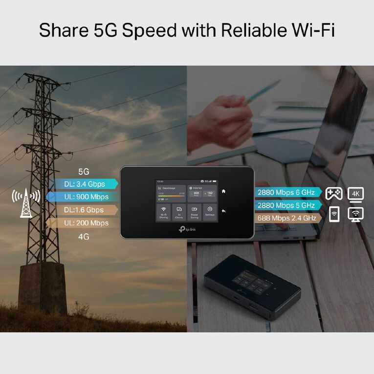 TP-Link M8550 5G MOBILE WIFI, , hi-res