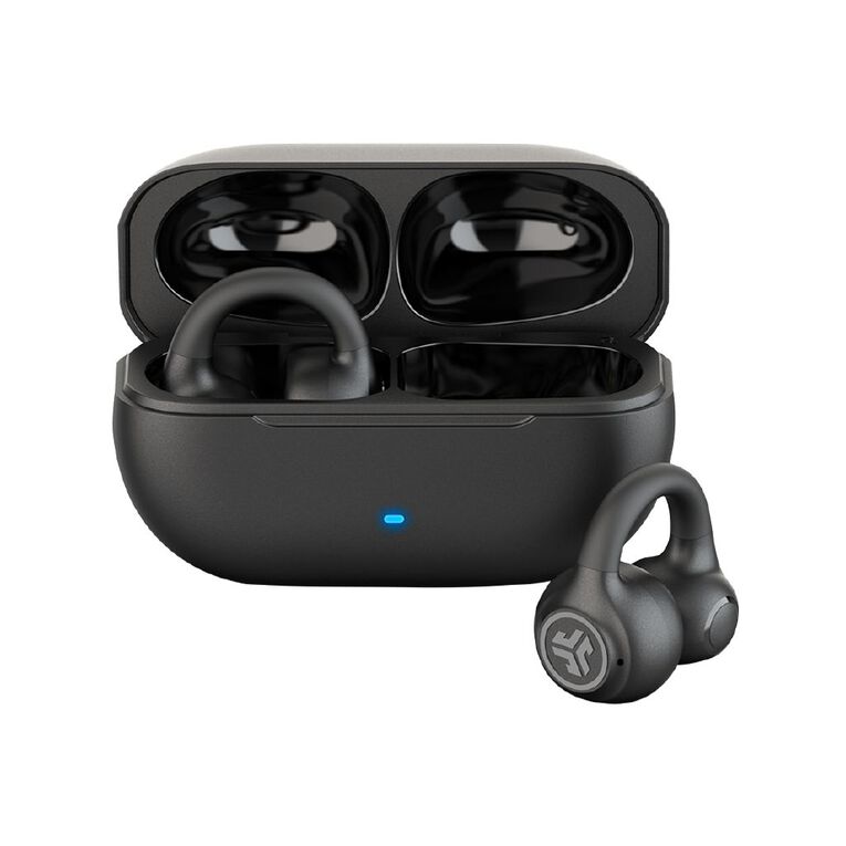 JLab Flex Open True Wireless Earbuds - Black, , hi-res