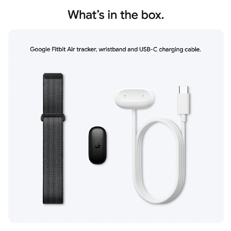 Google Fitbit Air - Obsidian, , hi-res
