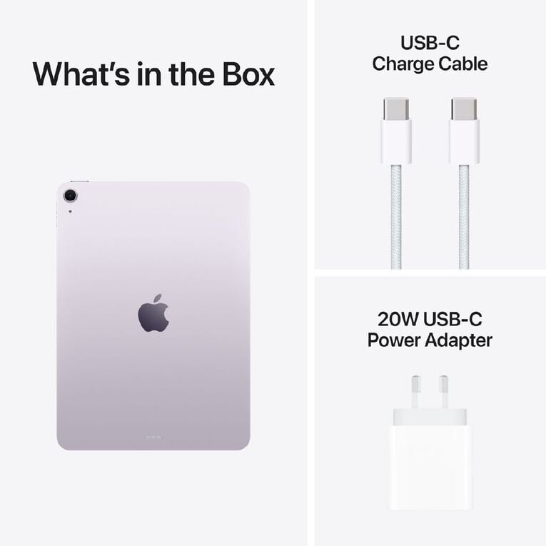 Apple iPad Air 11-inch with M3 Chip 1TB WiFi - Purple, , hi-res