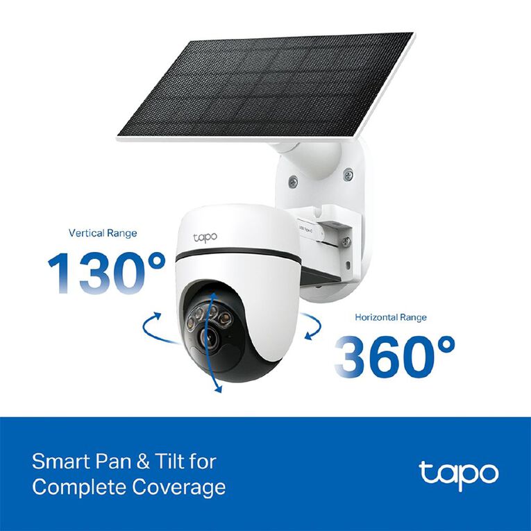 TP-Link Tapo C610 Kit Solar-Powered Pan/Tilt Security Camera Kit, , hi-res