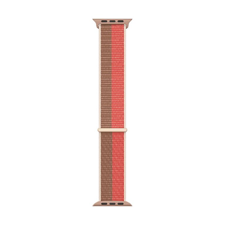 Apple 45mm Pink Pomelo/Tan Sport Loop - Regular, , hi-res