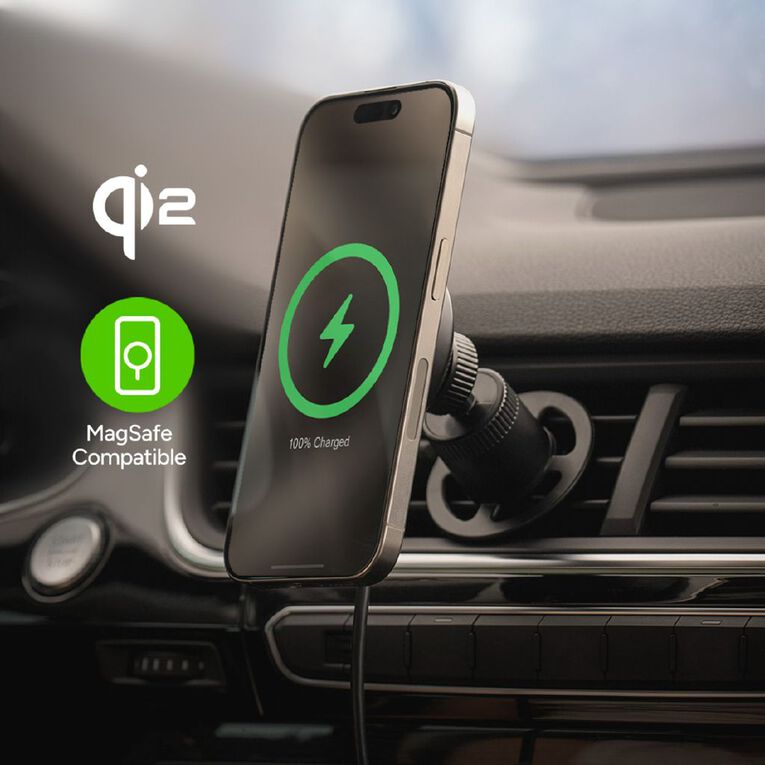 Mophie Snap+ Wireless Charging Car Vent Mount with Qi2 Noel Leeming