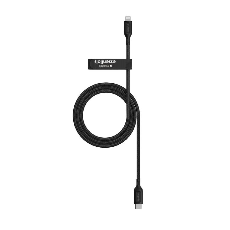 Mophie USB-C to Lightning 1m Cable Black, , hi-res
