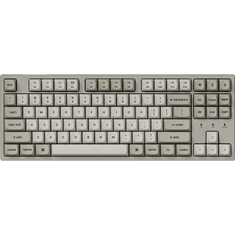 Keychron C1 Pro 8K QMK Wired Custom Mechanical Keyboard, RGB Backlight (Hot-Swappable) - Brown Super Switch, , hi-res