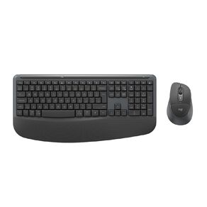 Logitech MK880 Signature Comfort Plus Wireless Keyboard and Mouse Combo - Graphite
