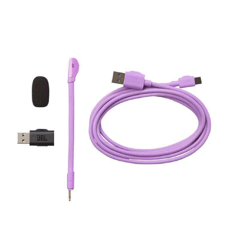 JBL Quantum 360 Wireless Gaming Headset - Purple, , hi-res