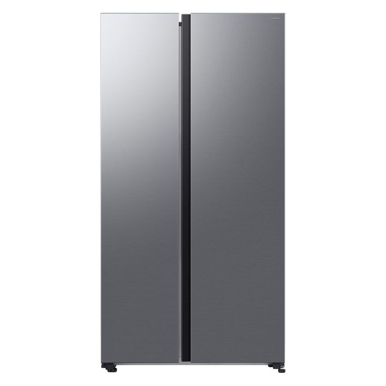 Samsung 655L Side By Side AI Energy Mode Fridge Freezer - Silver (SRS6100S), , hi-res