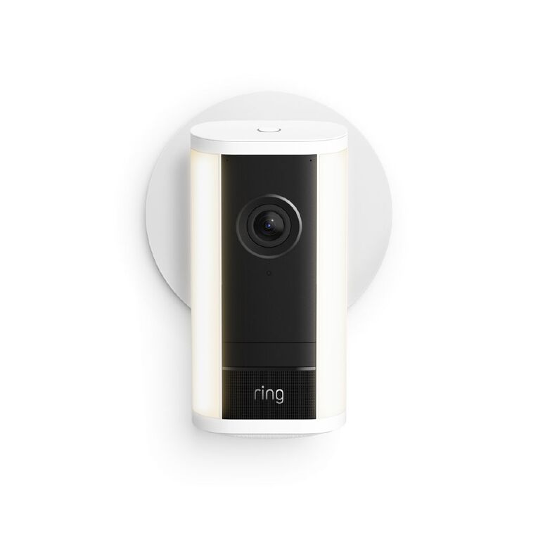 Ring Spotlight Camera Pro (2nd Gen) 4K Security Camera Wired White, , hi-res
