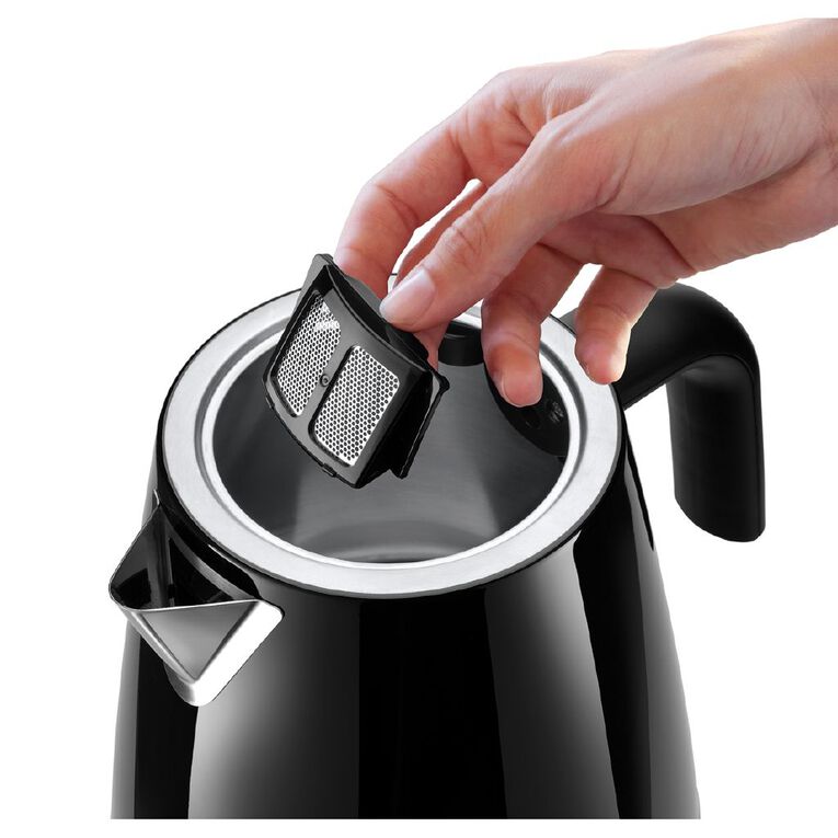 Delonghi Eclettica Variable Temperature Kettle Black, , hi-res