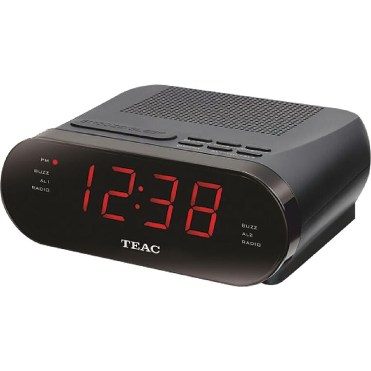 Teac Digital Alarm Clock Radio, , hi-res
