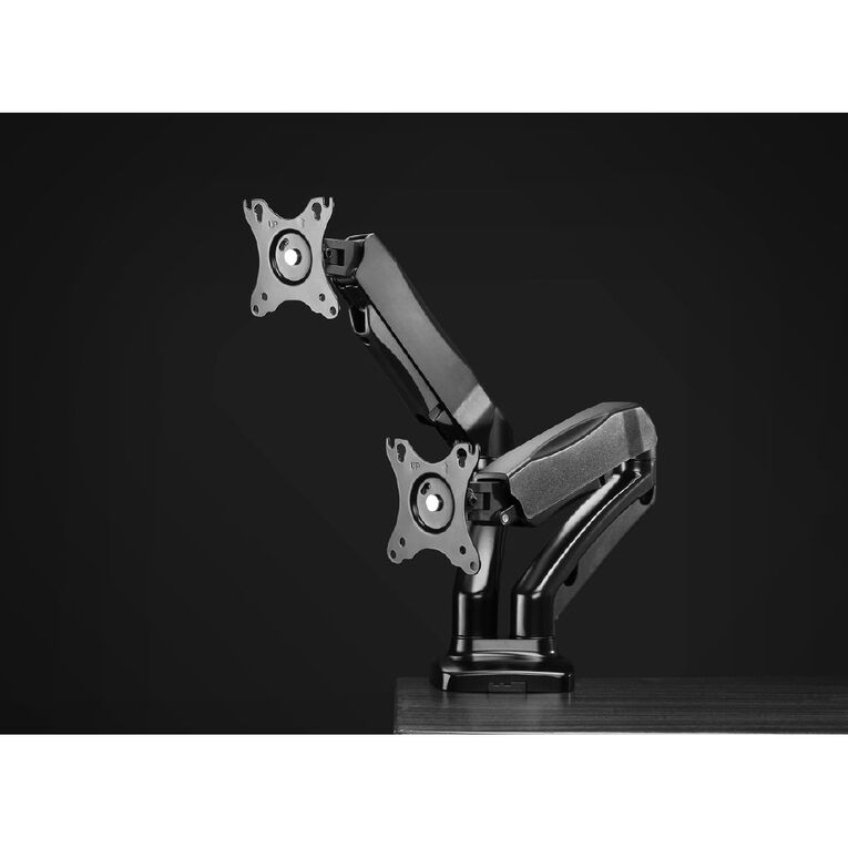 Bracom Economy Dual-Screen Spring-Assisted Monitor Arm, , hi-res
