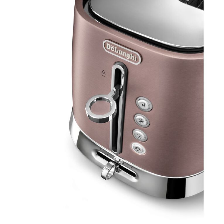 Delonghi Diadema Long Slot Toaster Rose Gold (CTVU3003.PK), , hi-res