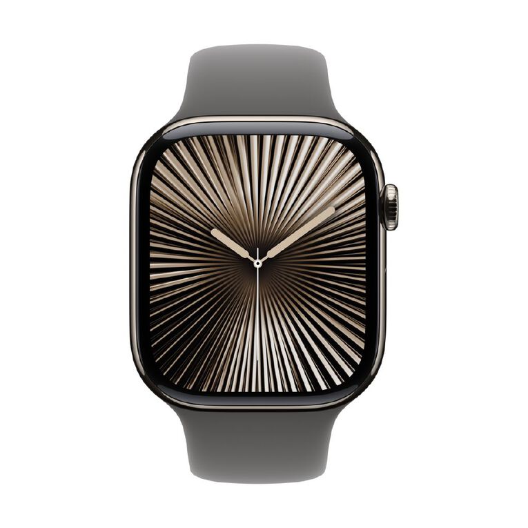 Apple 46mm Stone Gray Sport Band - M/L, , hi-res