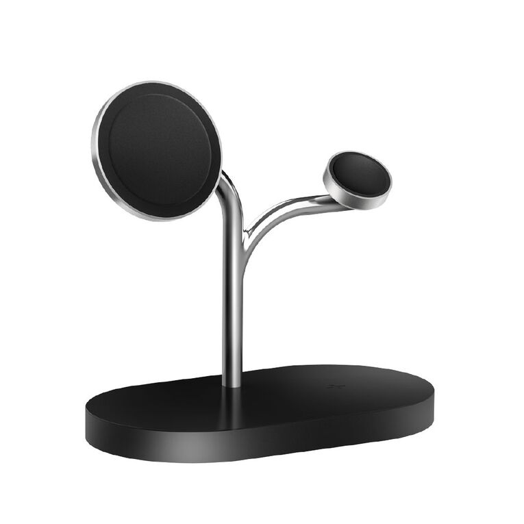 Samsung Qi2 3in1 Wireless Charging Stand - Black, , hi-res