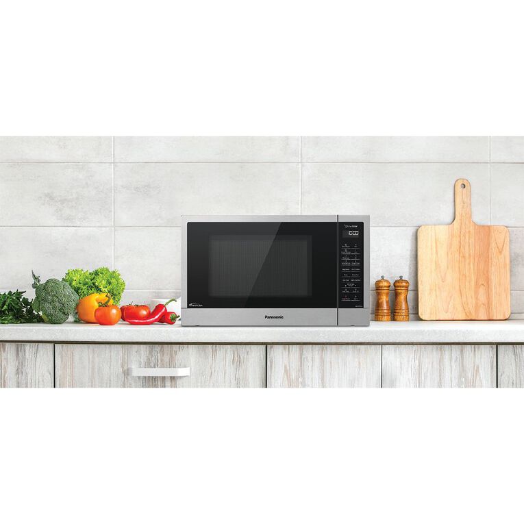 Panasonic 32 Litre Inverter Microwave Stainless Steel atelieryuwa