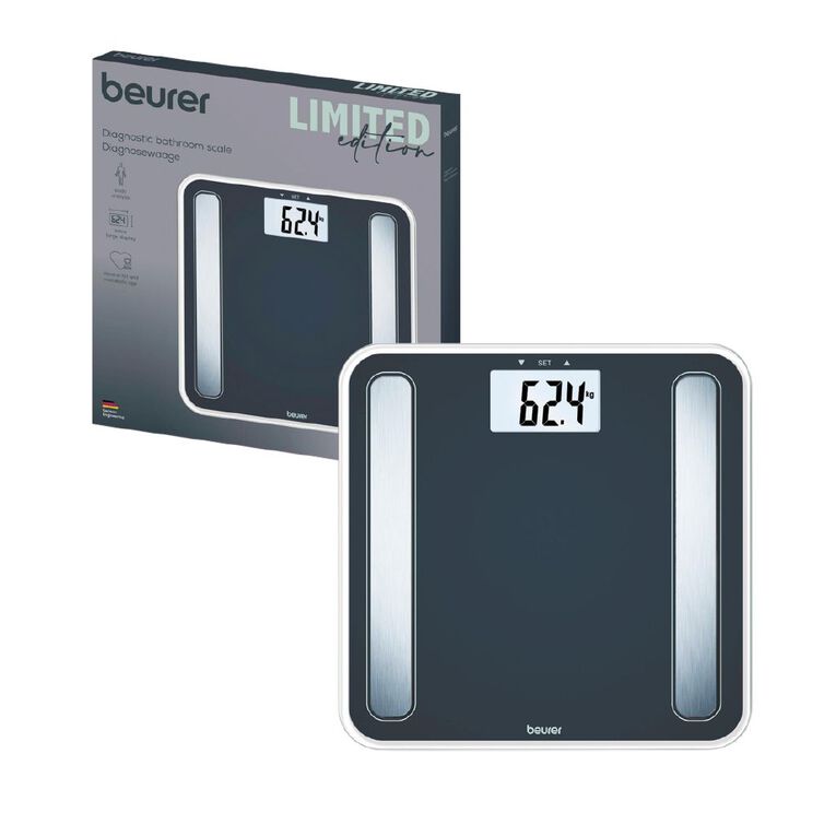 Beurer BF183BG Limited Edition Digital Glass Body Fat Scale, , hi-res
