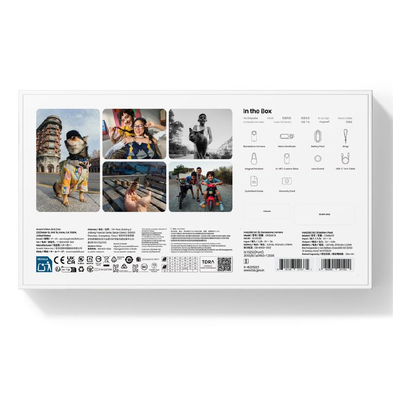 Insta360 GO 3S Retro Bundle Special Edition 128G - Canvas White, , hi-res