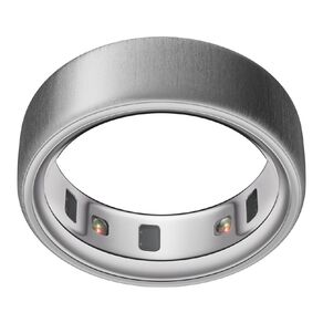 Oura Ring 4 Brushed Silver - Size 12