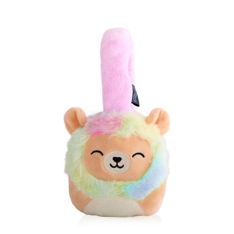 Squishmallows Plush Bluetooth Headphones - Leonard The Lion, , hi-res