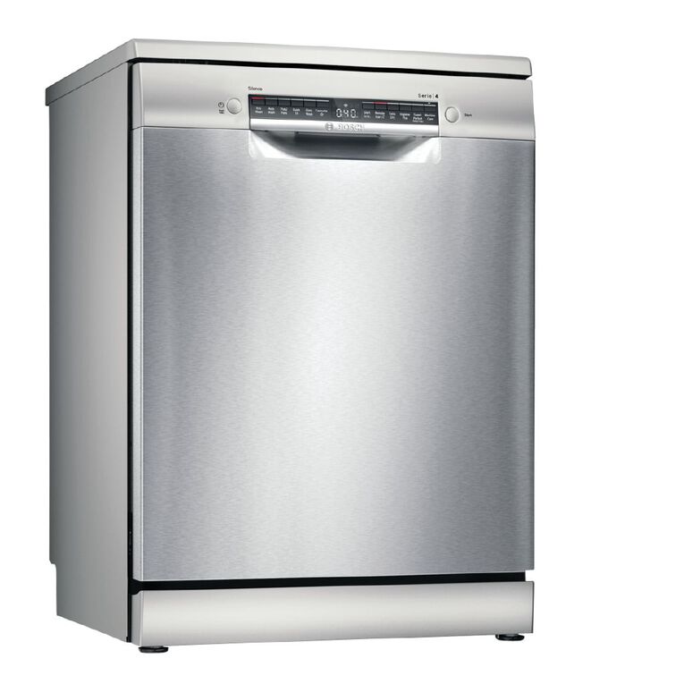 Bosch 60cm Freestanding Dishwasher - Series 4 - Stainless Steel, , hi-res