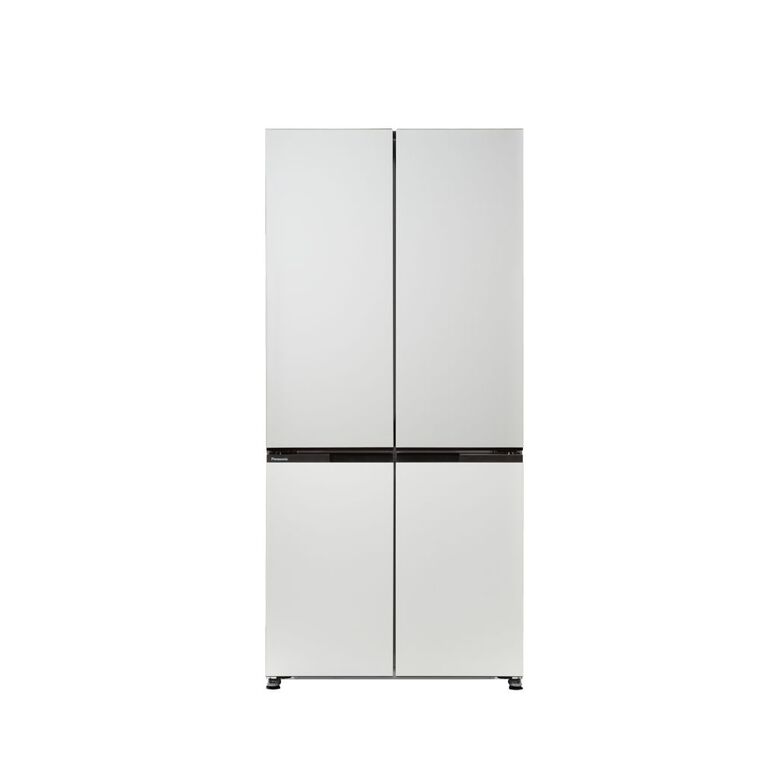 Panasonic 482L Flush Fit Quad Door Fridge Freezer - White, , hi-res