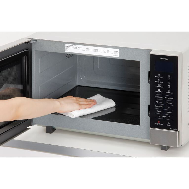 Panasonic 27L Microwave Flatbed Inverter - Stainless Steel, , hi-res