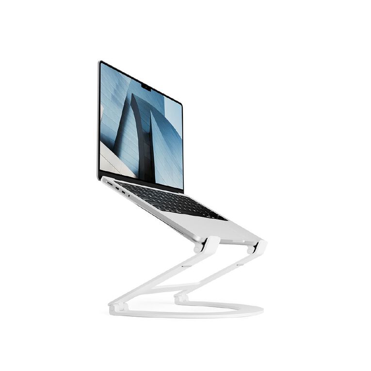 Twelve South Curve Flex Flexible Desktop Stand for MacBooK/Laptops - White, , hi-res