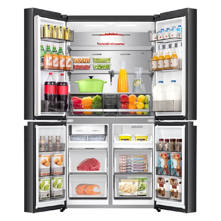 Hisense PureFlex Quad Door Dark Stainless Steel 640L, , hi-res