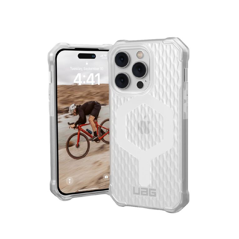 UAG Essential Armor Magsafe iPhone 14 Pro Frosted Ice, , hi-res