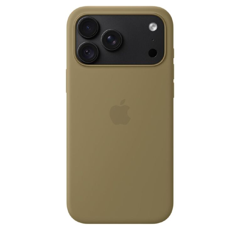 Apple iPhone&nbsp;18 Pro&nbsp;Max Silicone Case with MagSafe - Olive, , hi-res