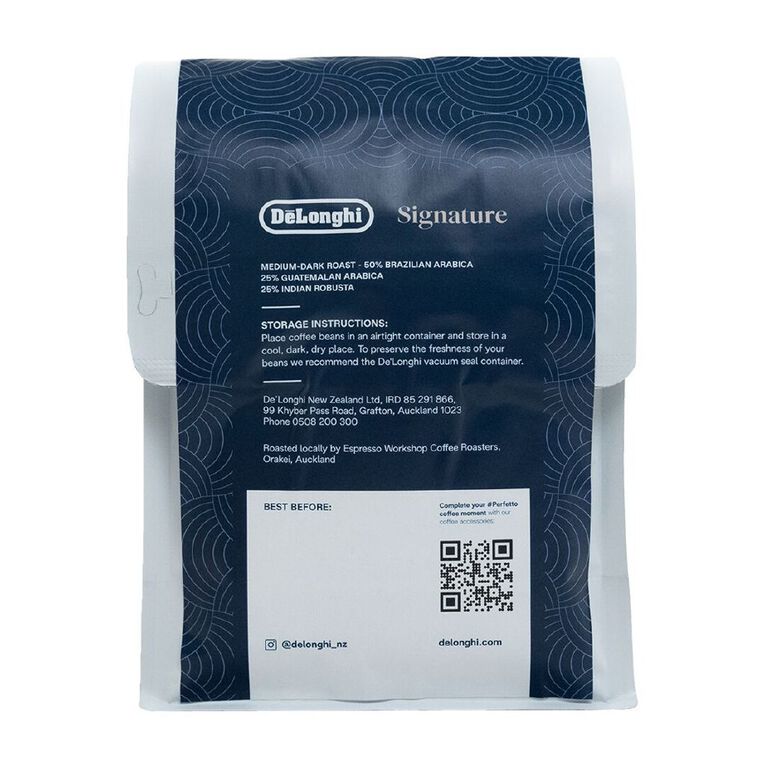 Delonghi NZ Roasted Signature 750g Coffee Beans, , hi-res