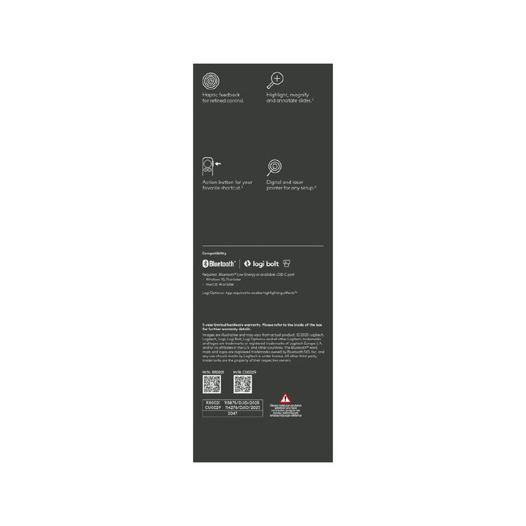 Logitech Spotlight 2 Presentation Remote - Graphite, , hi-res