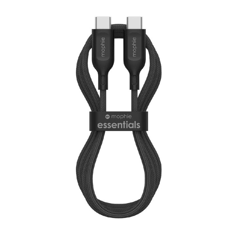 Mophie USB-C 1m Cable 60W Black, , hi-res