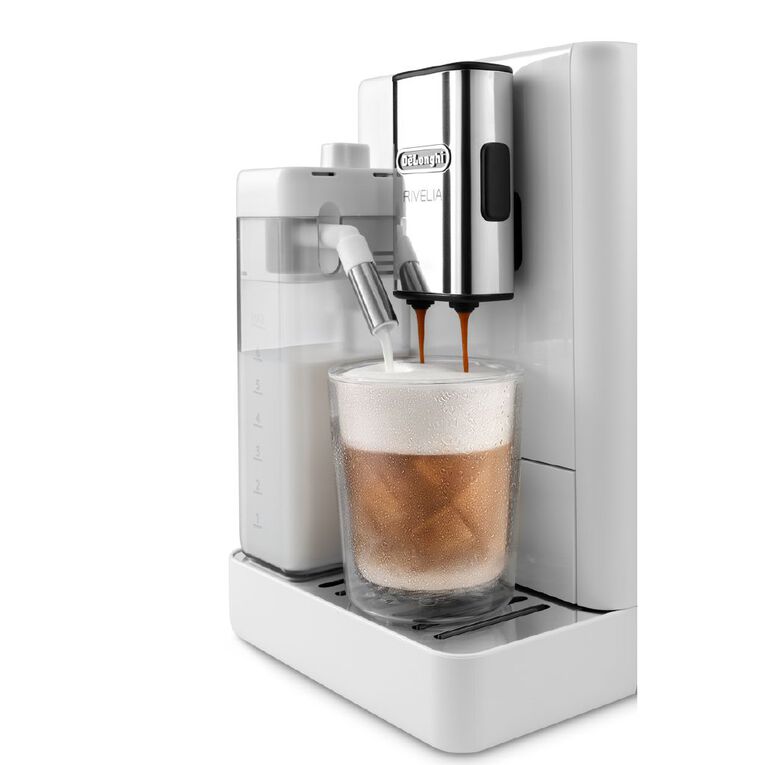 Delonghi Rivelia With Cool Carafe Fully Automatic Coffee Machine (EXAM440.57.W), , hi-res