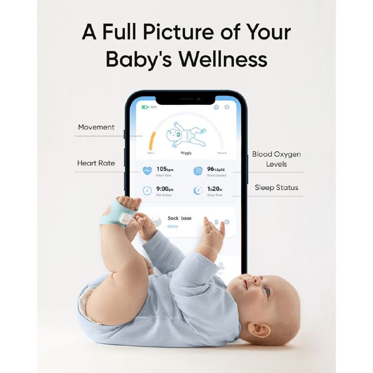 Eufy Baby S320 Smart Sock, , hi-res