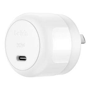 Belkin 30W USB-C BoostCharge Compact Wall Charger
