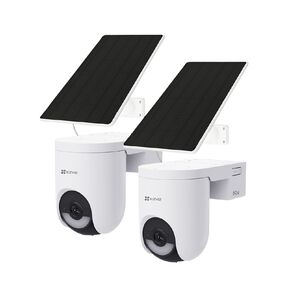 EZVIZ HB8 Lite 3K Camera 2 Pack With Solar Panels and 16GB SD Cards