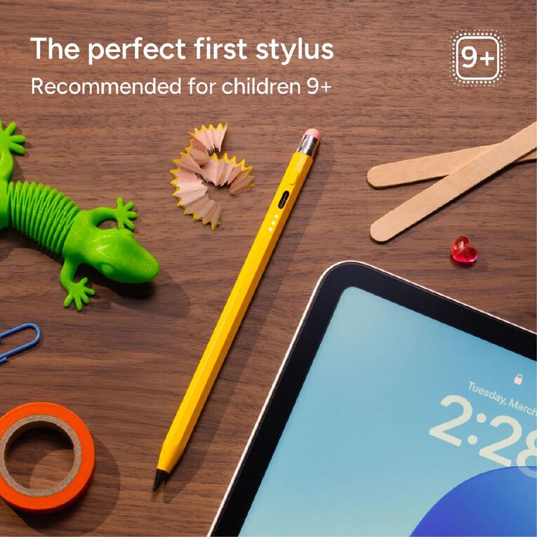Zagg Oxford Stylus Pencil for iPad and iPad Pro - Yellow, , hi-res