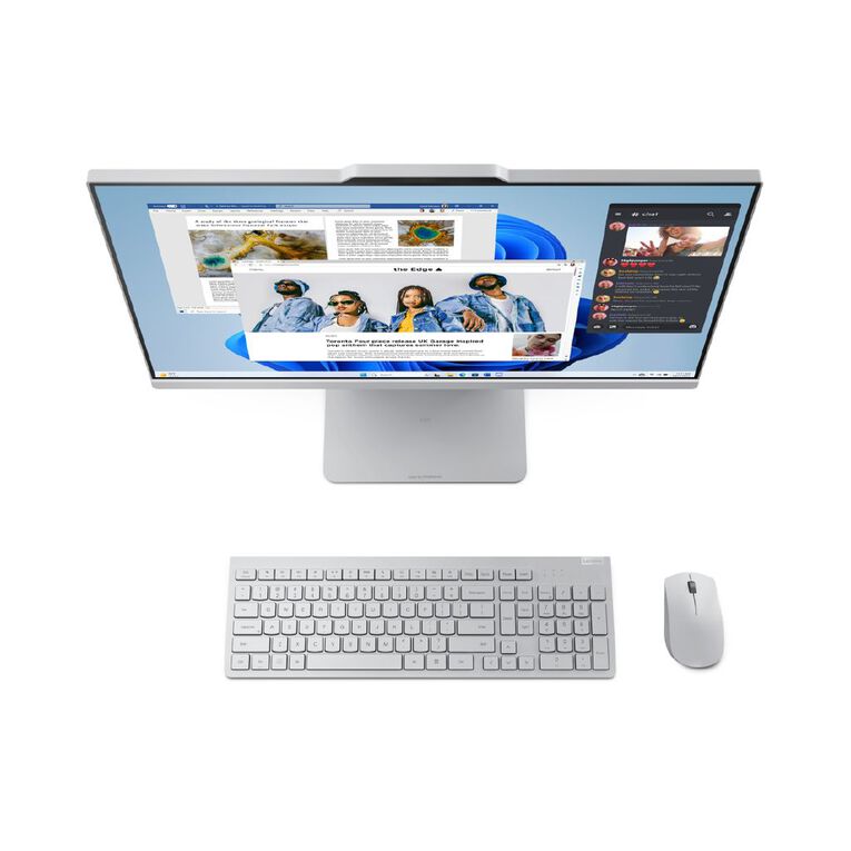 Lenovo IdeaCentre 3 (9th Gen) 23.8" FHD AMD Ryzen 7-7735HS 16GB RAM 1TB SSD Windows 11 All-in-One PC, , hi-res