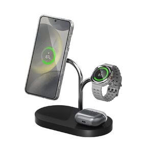 Samsung Qi2 3in1 Wireless Charging Stand - Black