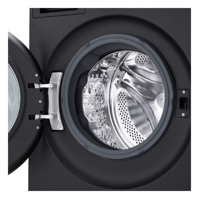 LG 10kg Series 9 Front Load Washer - Steam+ - Matte Black, , hi-res